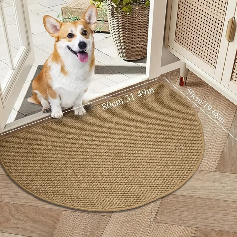 Round Door Mat