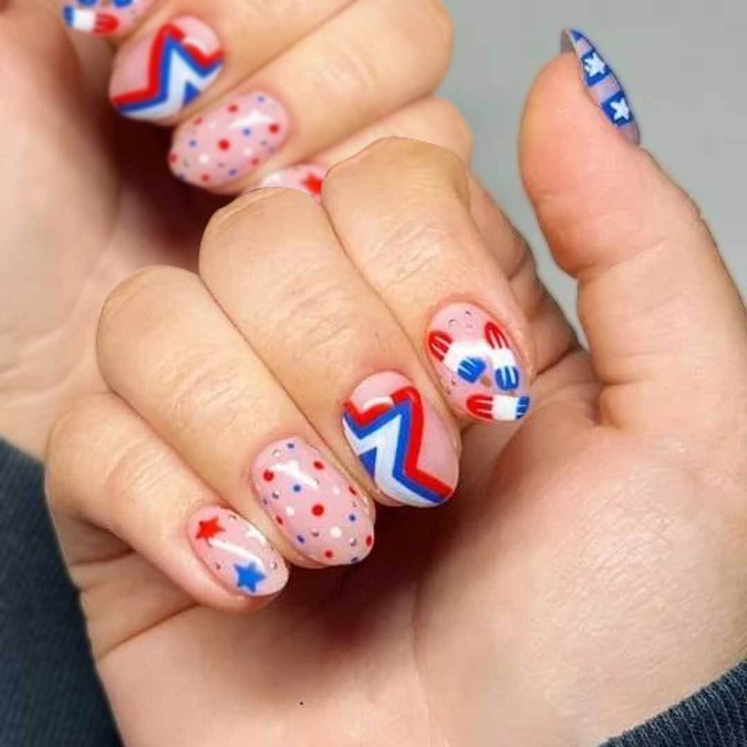 Festive Themed Nail Art