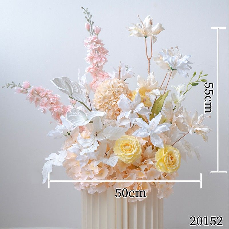 Lifelike Silk Floral Arrangement