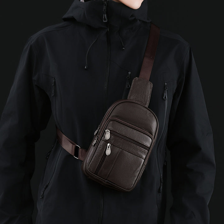 Genuine Leather Sling Bag