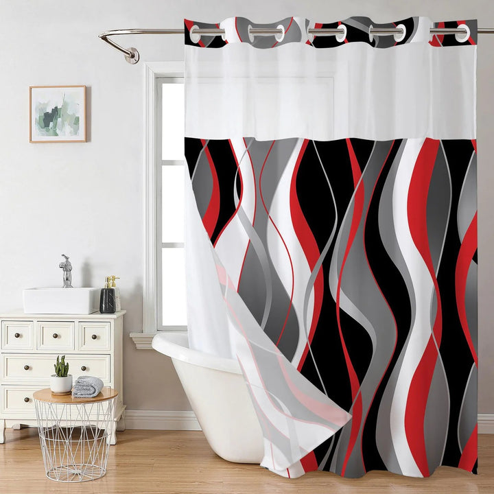 Artistic Floral Shower Curtain Kalsten