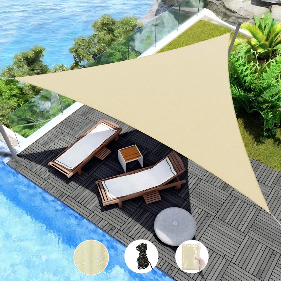 Triangular Outdoor Shade Sail Canopy Kalsten