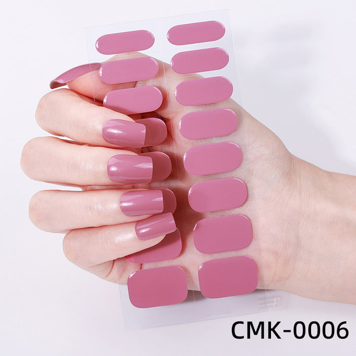 Glossy Gel Nail Wraps