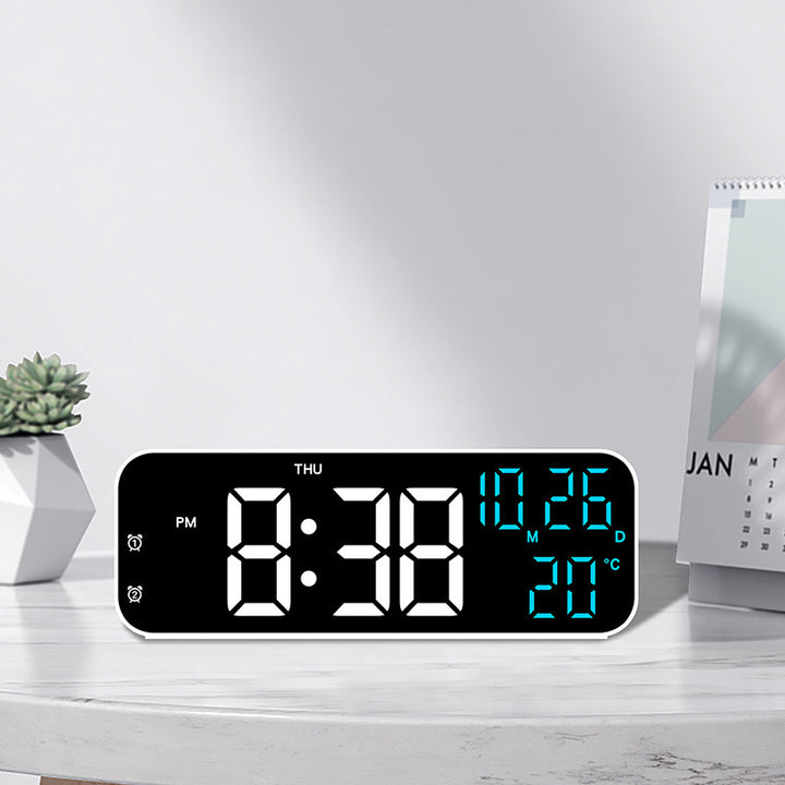 Digital Alarm Clock with Large LED Display and Weather Function Kalsten