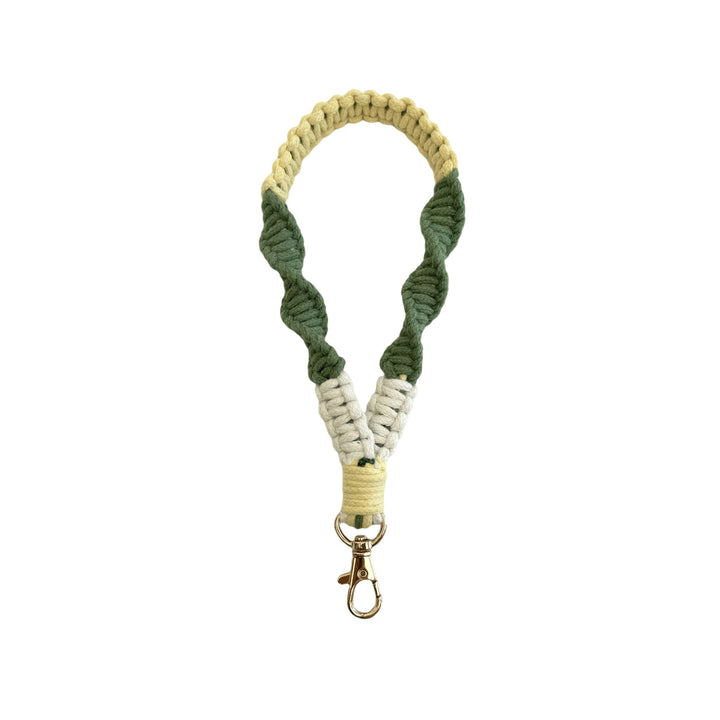 Textured Macrame Keychain Holder Kalsten