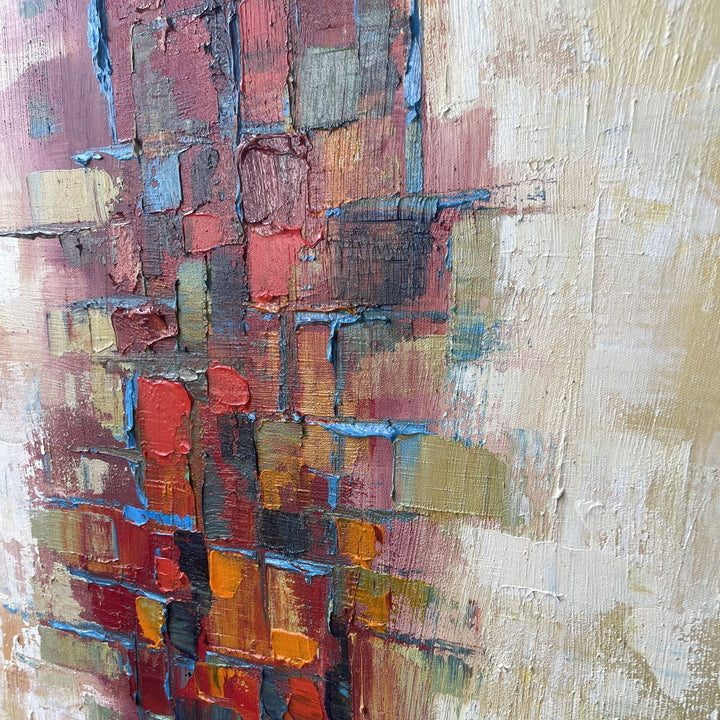 Modern Abstract Framed Canvas Art