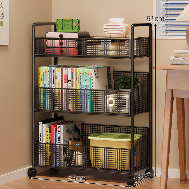 Modern Multi-Tier Mesh Storage Shelf Kalsten