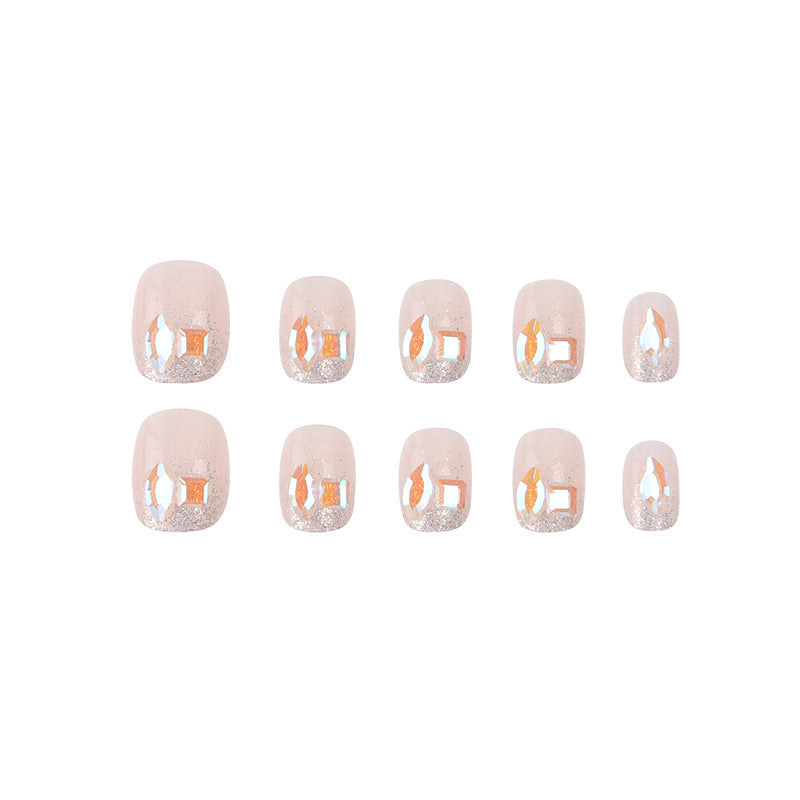 Decorative Artistic Press-On Nails Kalsten