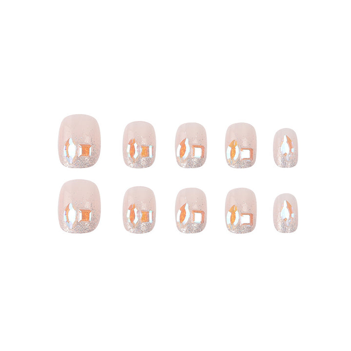 Decorative Artistic Press-On Nails Kalsten
