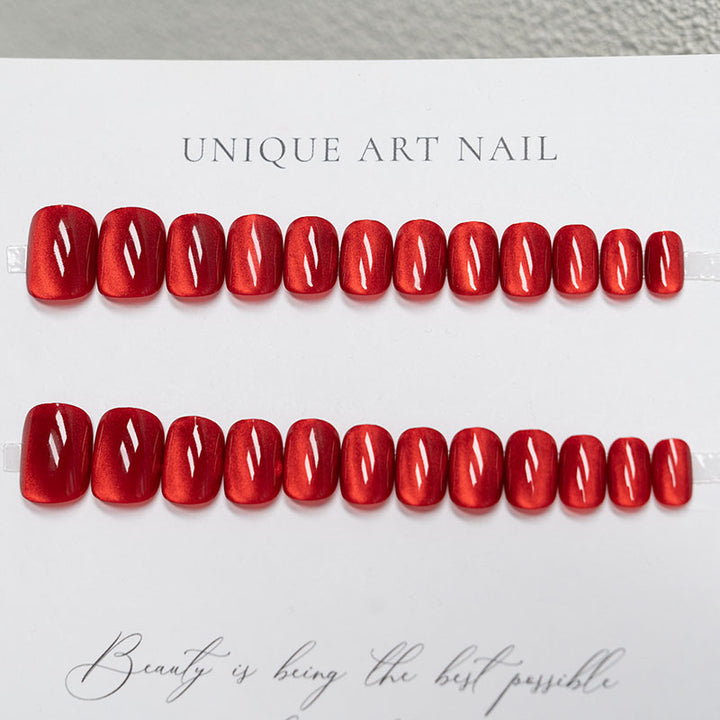 Glossy Press-On Nail Set  1791110622