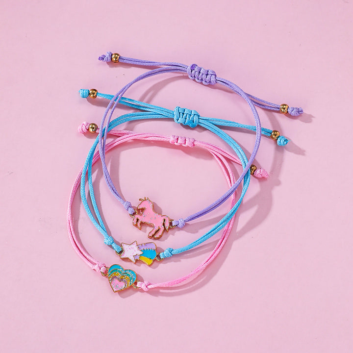 Playful friendship bracelet set Kalsten
