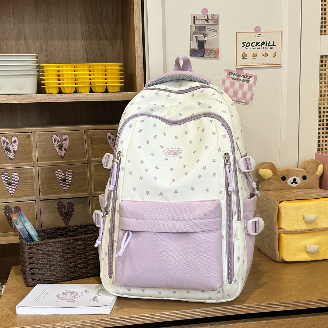 Creative Star-Printed Casual Backpack Kalsten