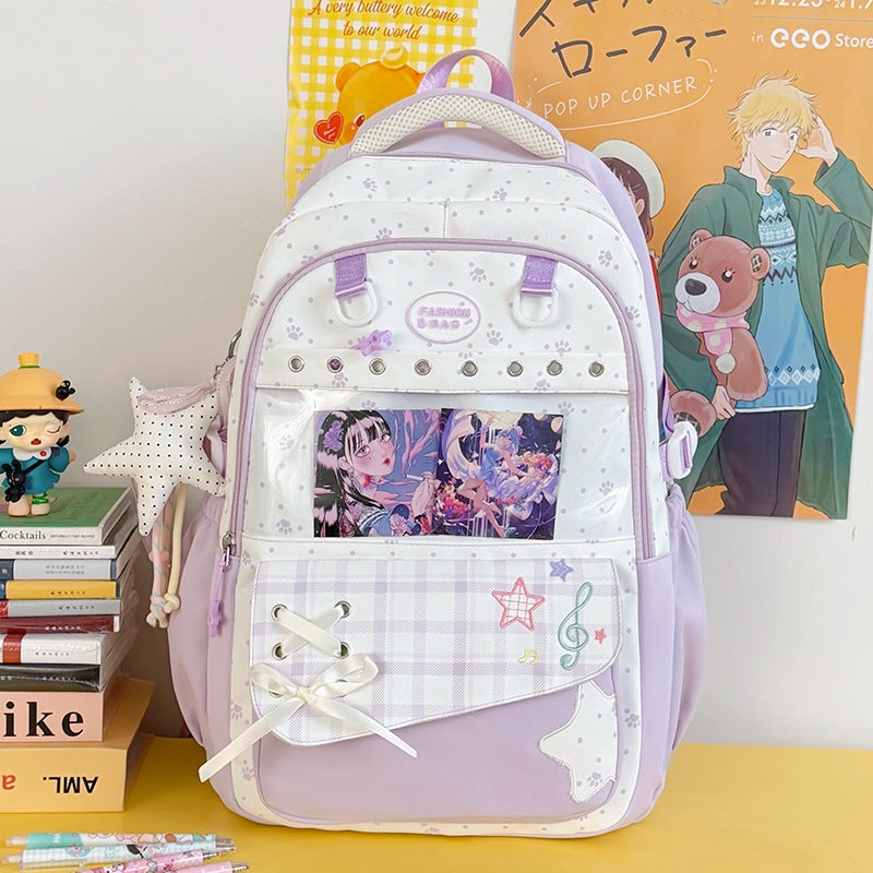 Stylish Graphic Design School Backpack Kalsten