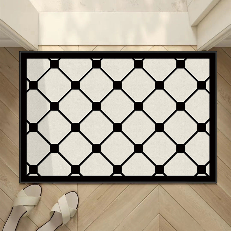 Geometric Patterned Entrance Mat