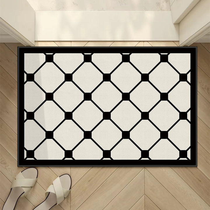 Geometric Patterned Entrance Mat