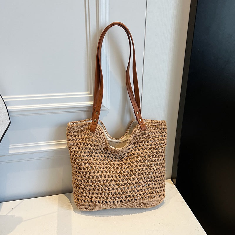 Woven Seagrass Tote Bag