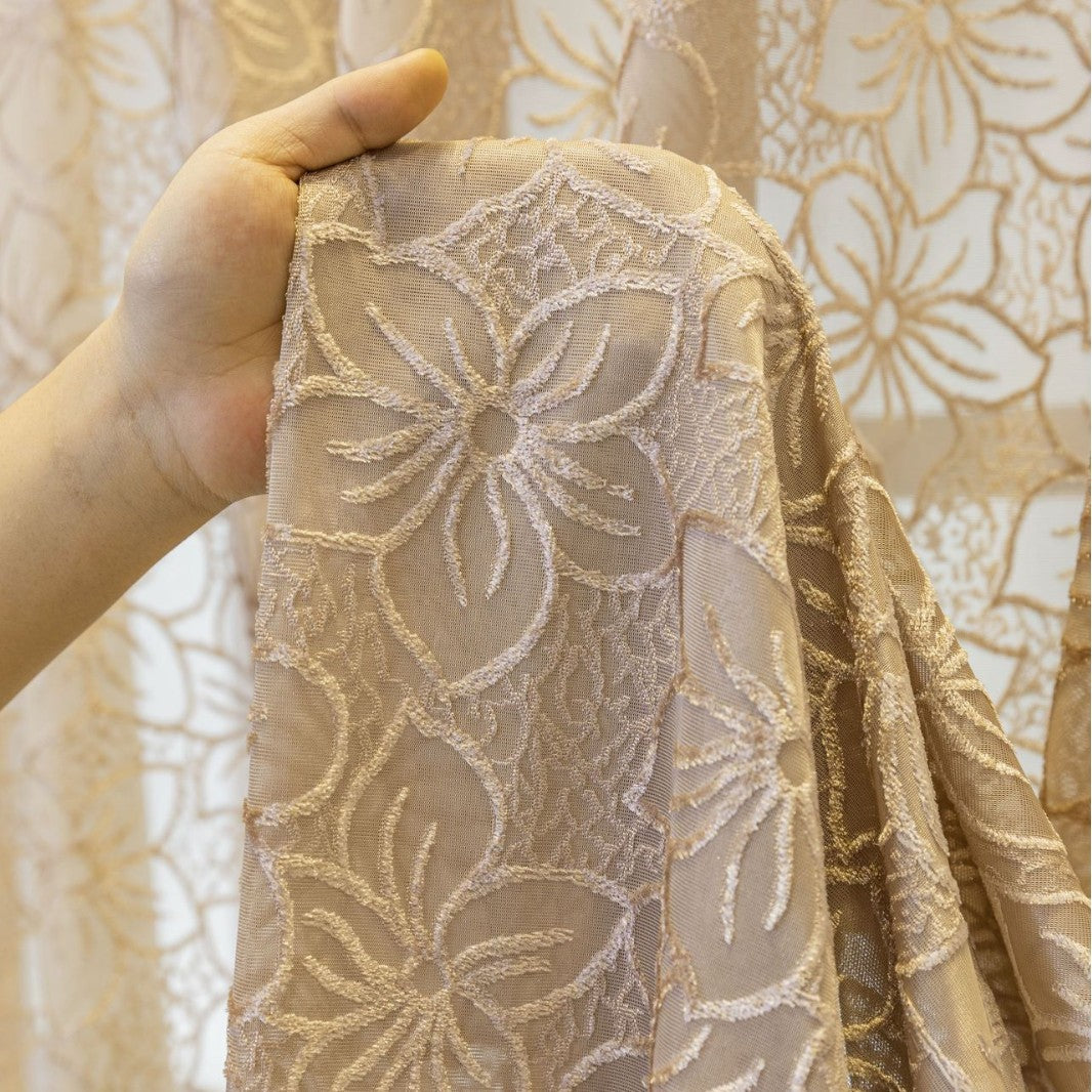 WoFloral Lace Curtain Kalsten