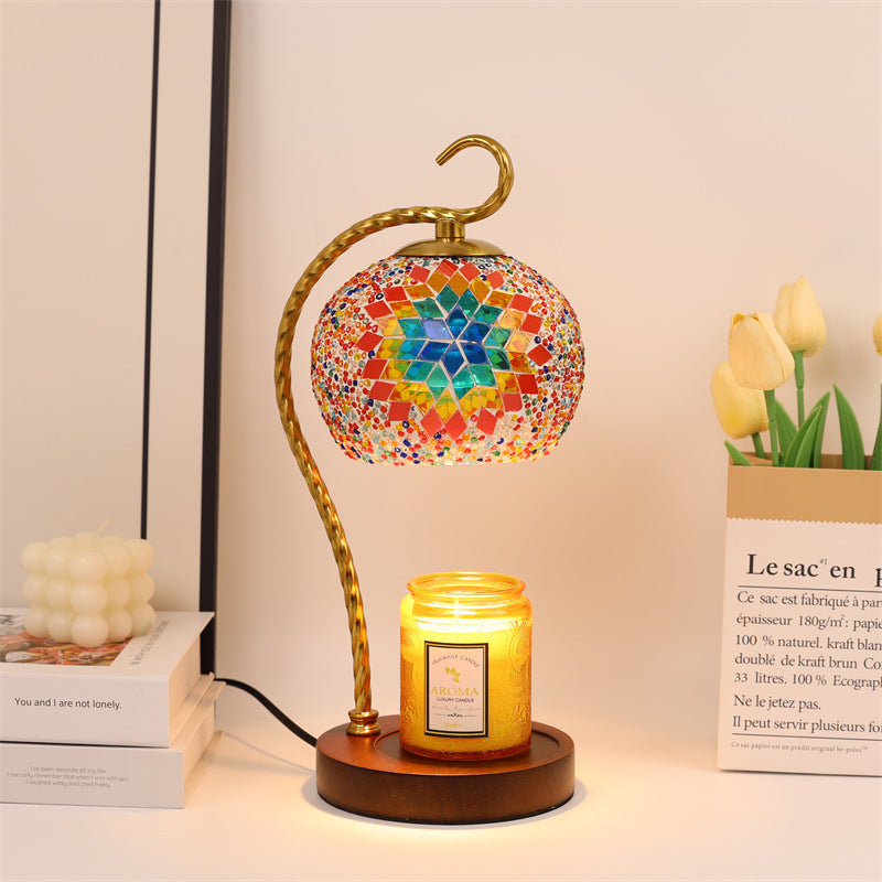 Mosaic Glass Table Lamp