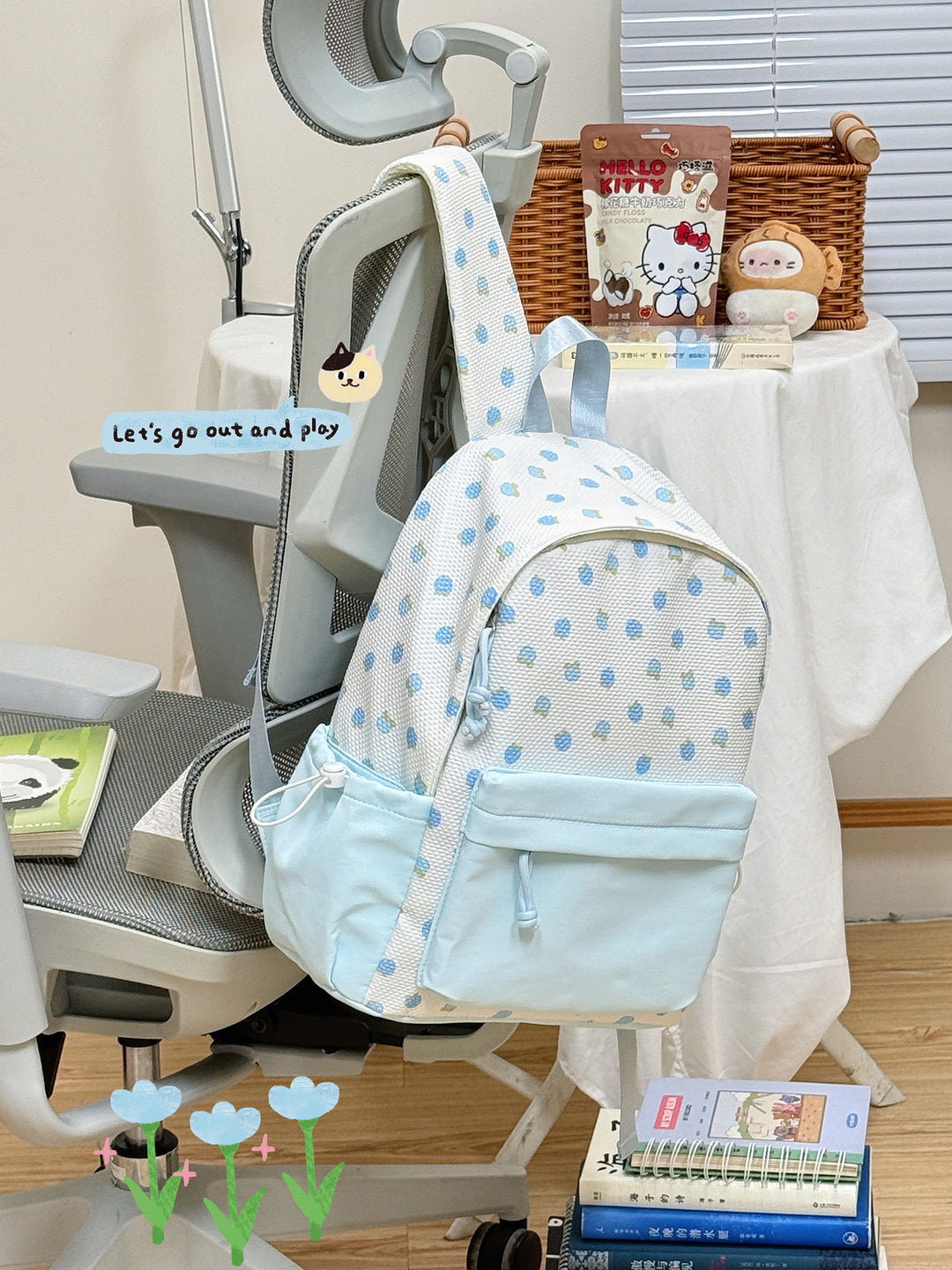 Cute Patterned School Backpack Kalsten