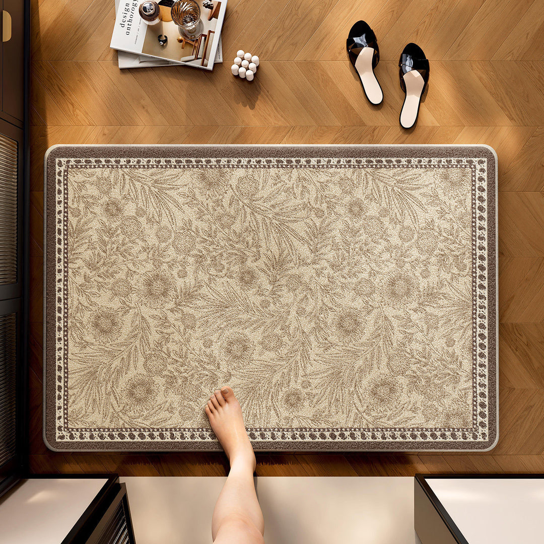Floral Patterned Area Rug Kalsten