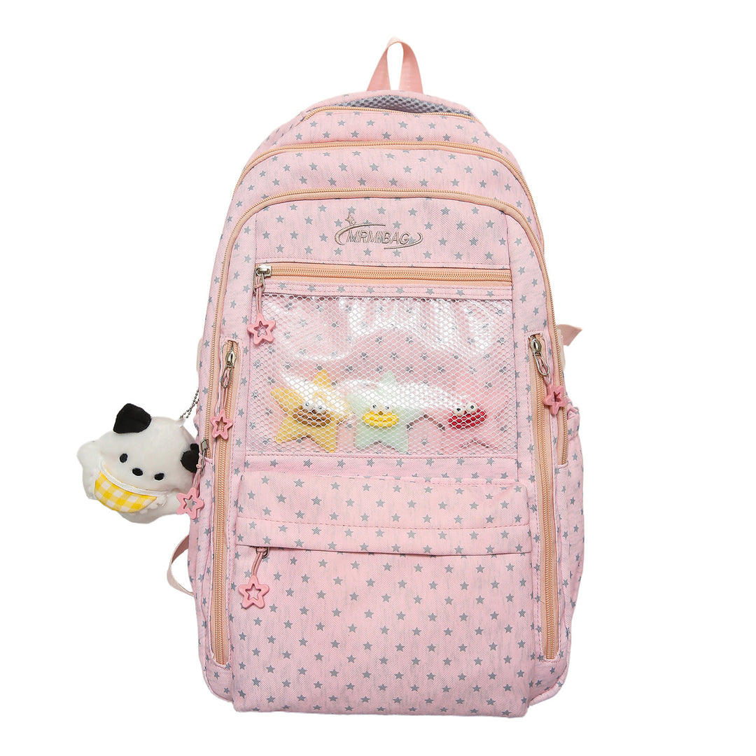 Stylish Star-Printed Multi-Functional Backpack Kalsten