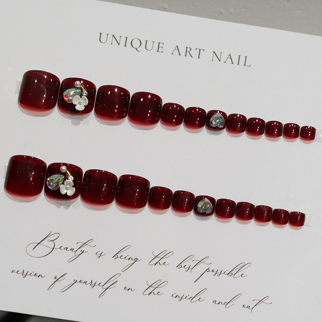 Artistic Pedicure Nail Art