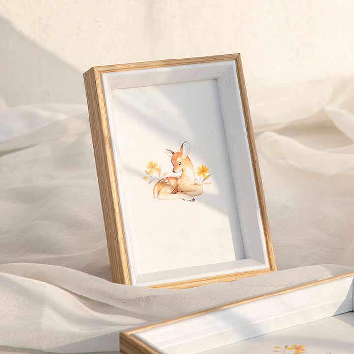 Charming Animal Illustration Picture Frame