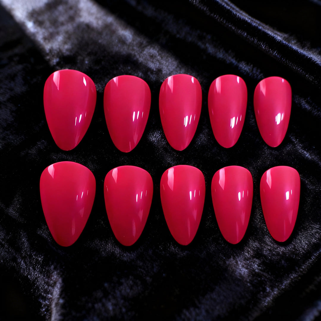 Premium Glossy Press-On Nail Enhancements Kalsten