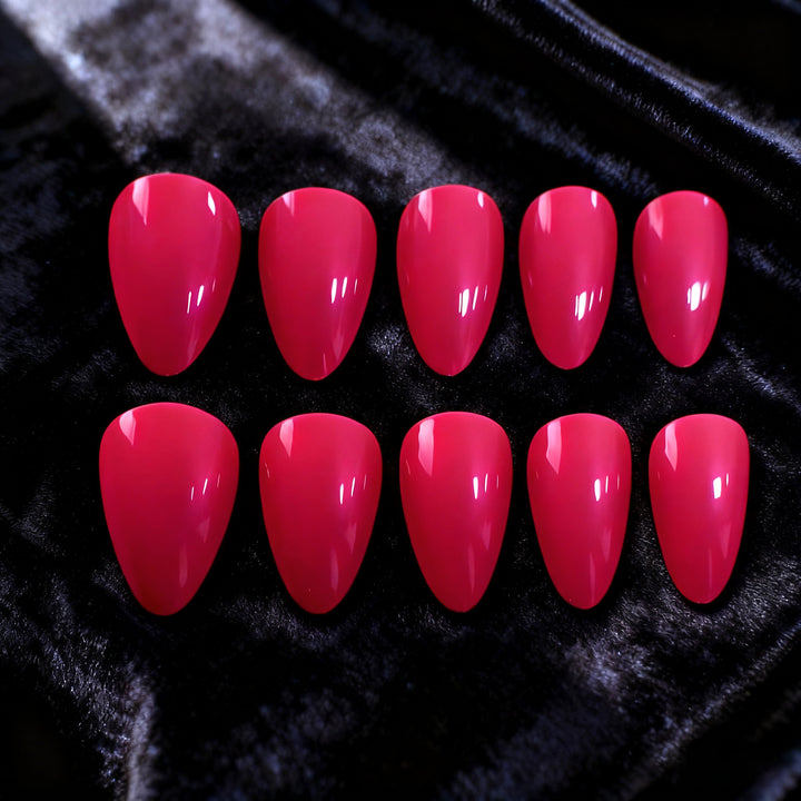 Premium Glossy Press-On Nail Enhancements Kalsten