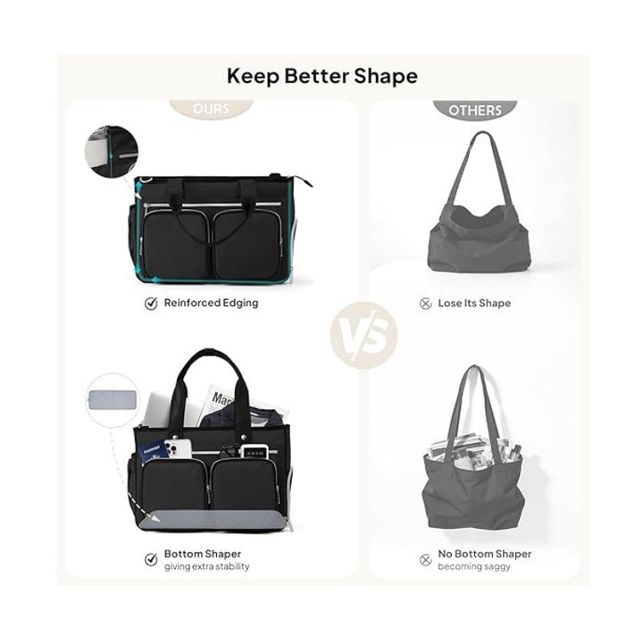 Multifunctional Tote Bag with Insulated Compartment System Kalsten
