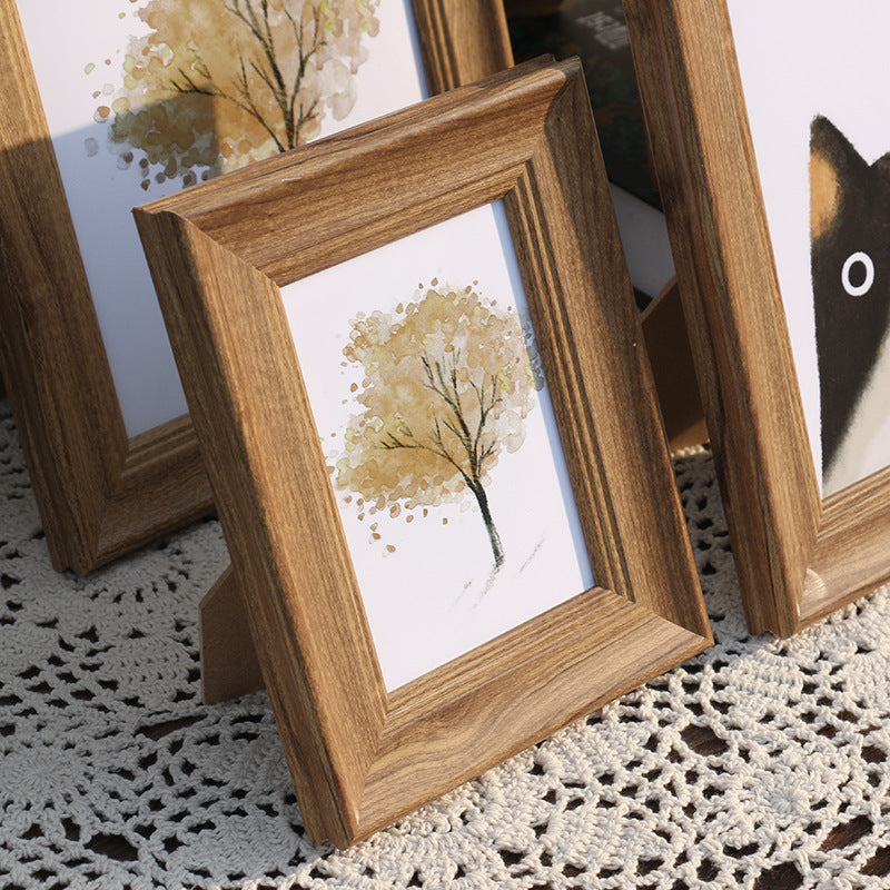 Rustic Decorative Wooden Picture Frame for Home