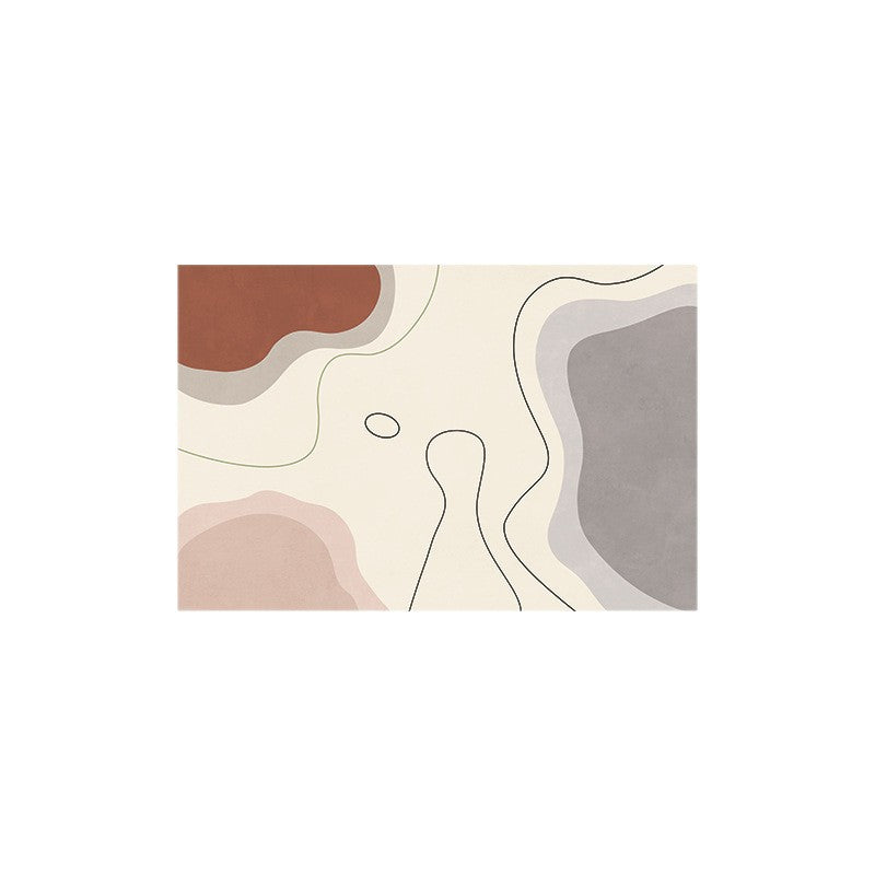 Modern Geometric Floral Area Rug Kalsten