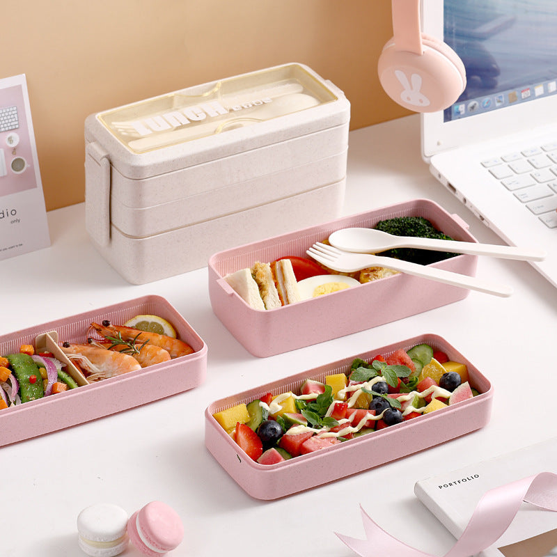 Eco-Friendly Multi-Tier Lunch Box