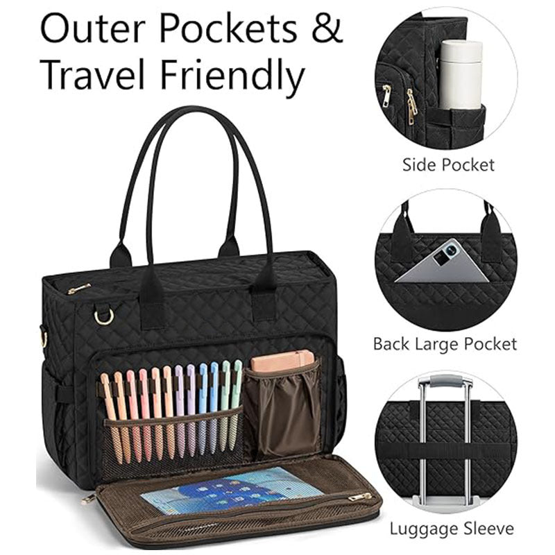 Practical and Stylish Organizer Handbag Kalsten