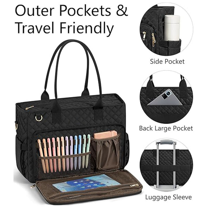 Practical and Stylish Organizer Handbag Kalsten