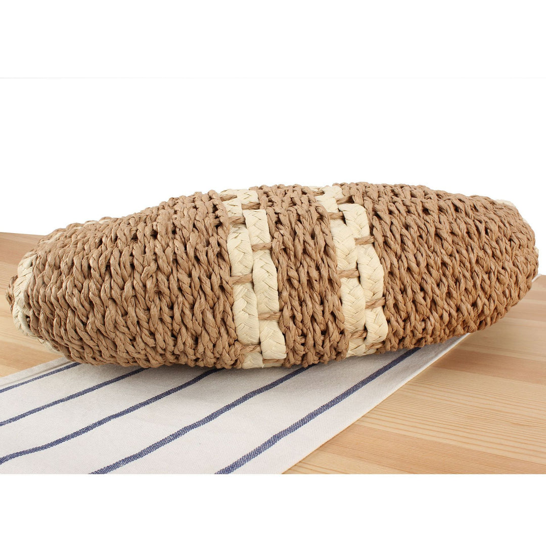 Tote bag with handcrafted weave Kalsten