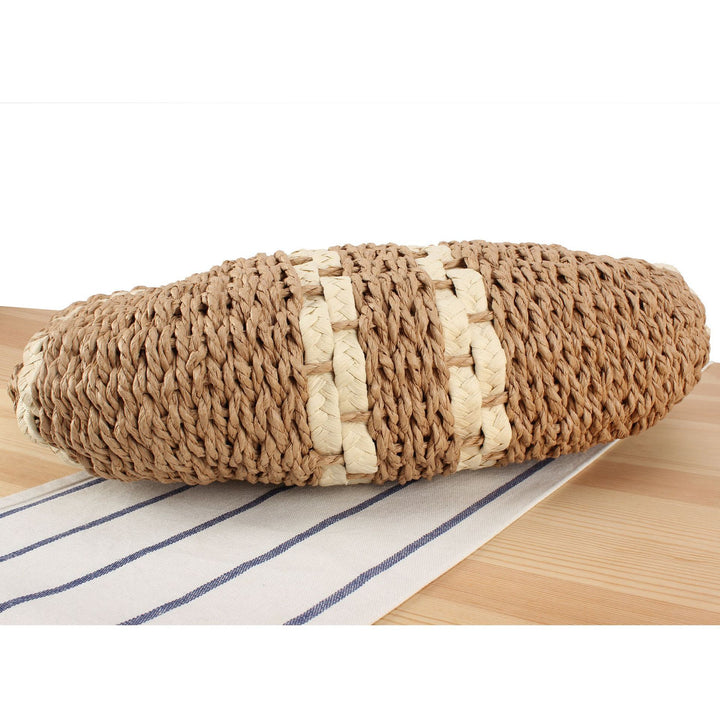 Tote bag with handcrafted weave Kalsten