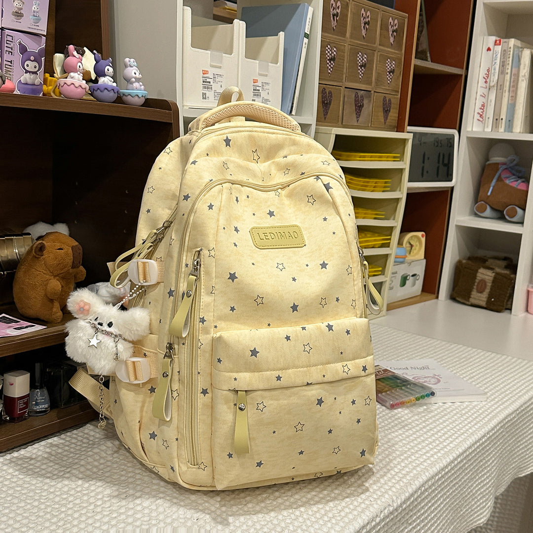 Stylish Star-Patterned Backpack Kalsten 1791205059