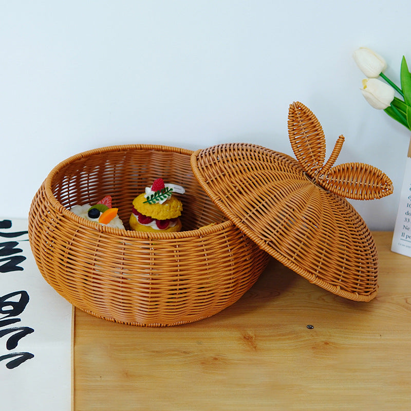 Women's Decorative Fruit Bowl made of Woven Material Kalsten