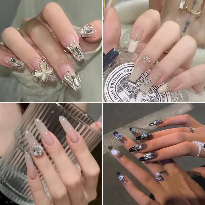 Floral-Inspired Elegant Press-On Nail Design Kalsten