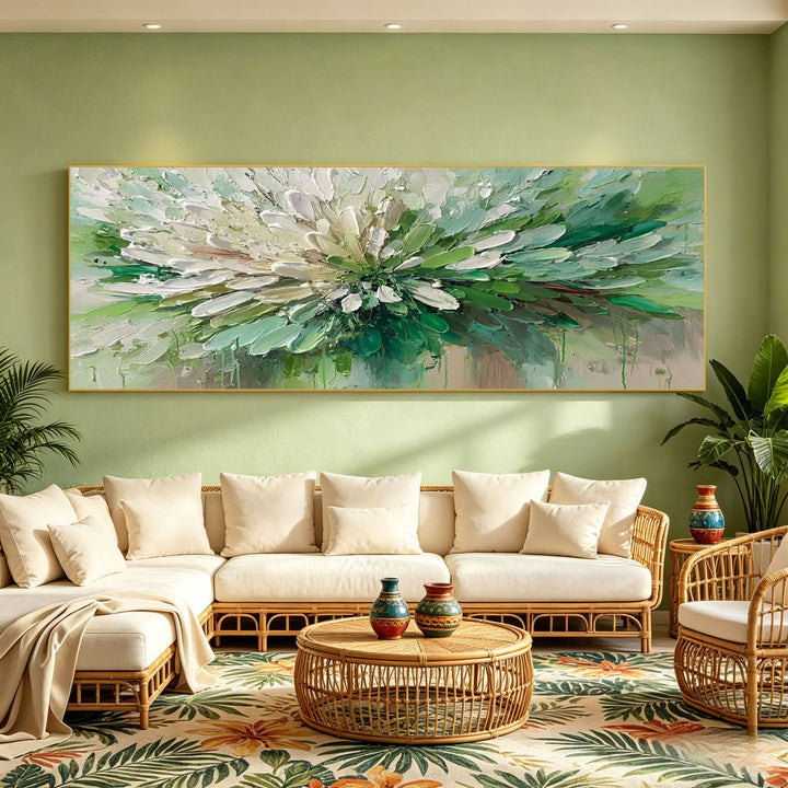 Artistic Floral Canvas Wall Decor