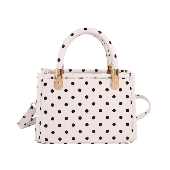 WoChic Polka Dot Handheld Satchel Bag Kalsten