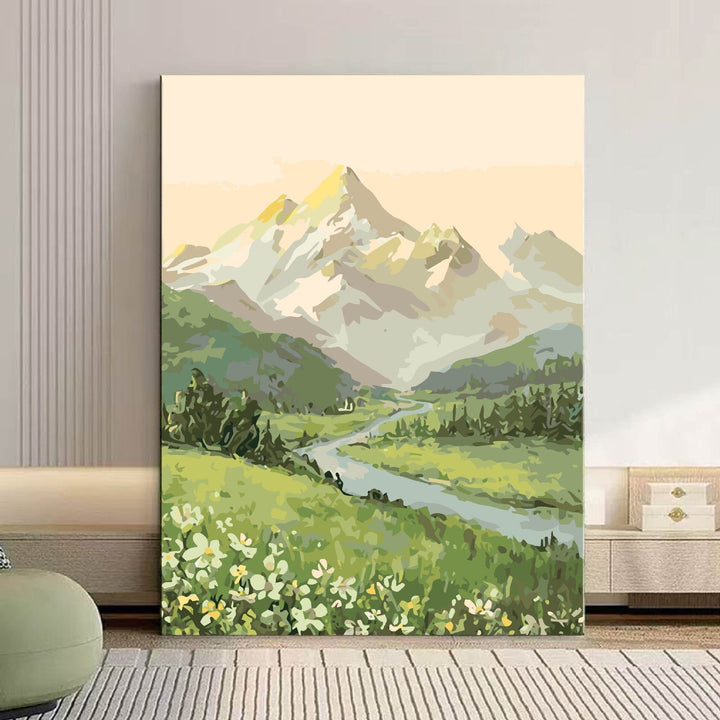 Scenic Mountain Landscape Canvas Art Kalsten 1785768018