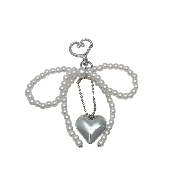 Elegant Pearl Bow Keychain Kalsten