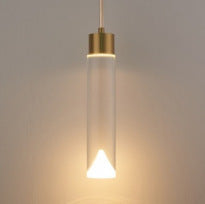 Elegant Cylindrical Pendant Light