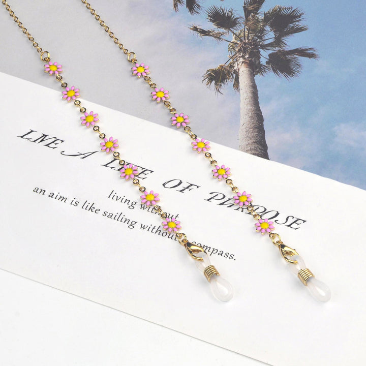 Floral Design Eyewear Chain Kalsten