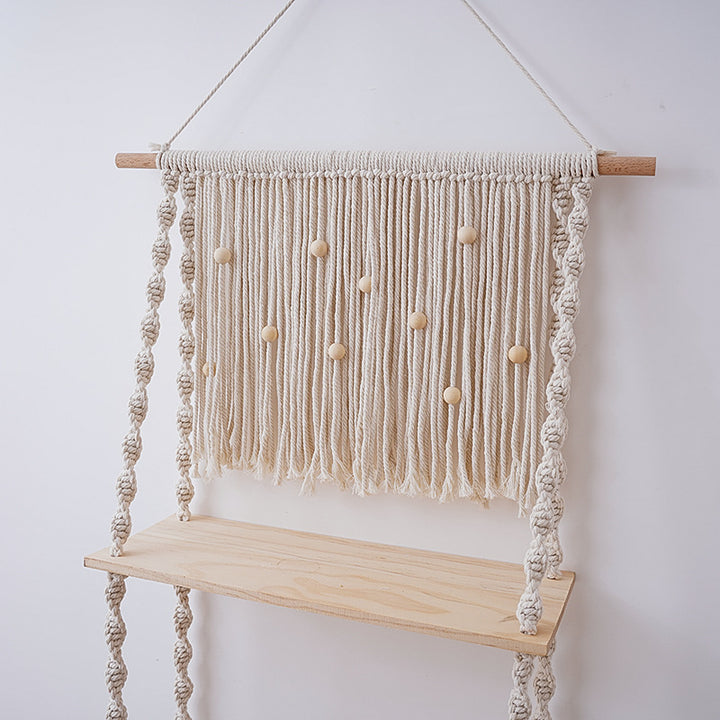 Macrame Wall Shelf Organizer Kalsten