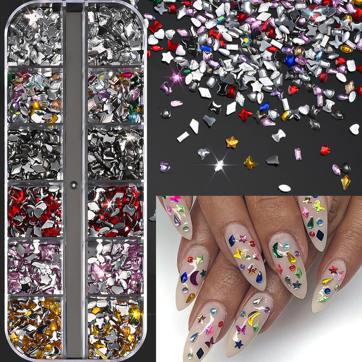 Nail Art Decorative Gemstone Set