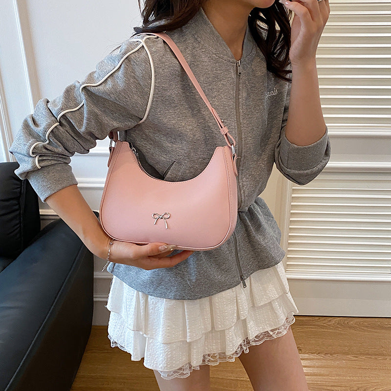 Stylish Bow Detail Shoulder Bag Kalsten