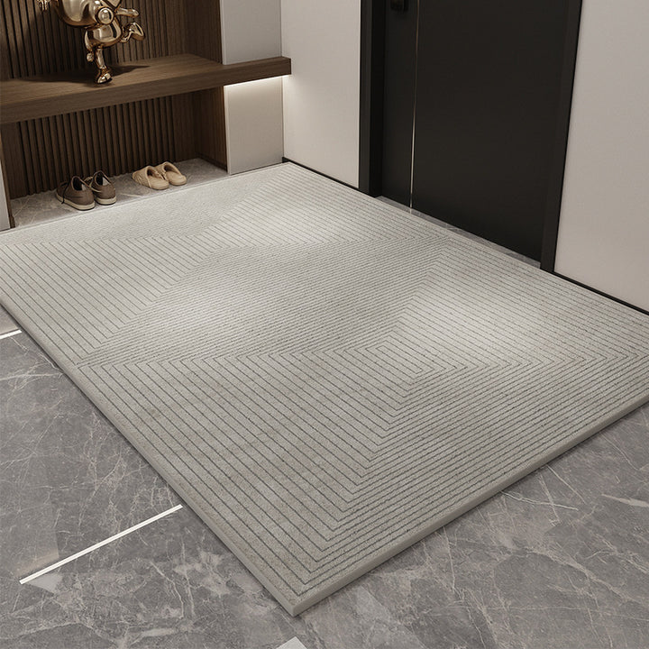 Elegant Tropical-Themed Entryway Mat Kalsten